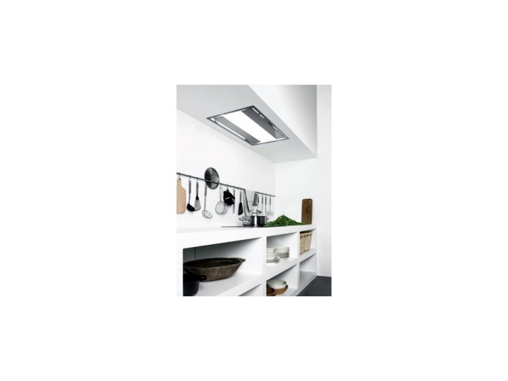 Okap sufitowy FALMEC Nuvola 90 inox z silnikiem zewnętrznym o mocy 1000 m3/h + Serwetki Magic Steel Okap wyspowy Kategoria Okapy Sterowanie Elektroniczne