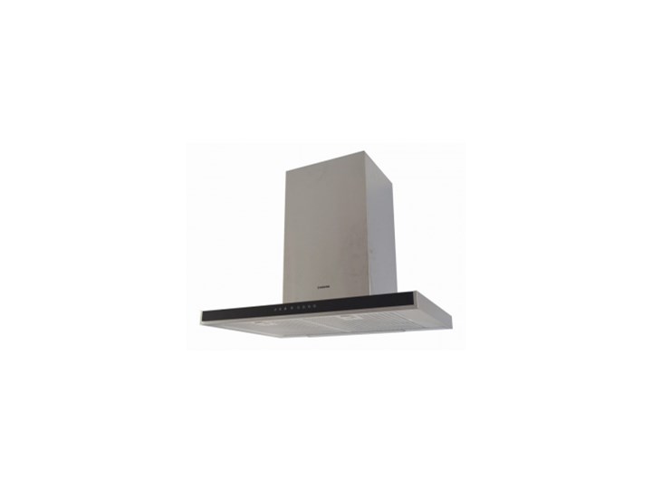 Okap przyścienny NODOR Mirage Prime Black 700 Okap teleskopowy Okap kominowy Kolor Czarny