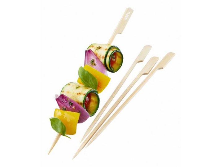 Gefu - Szpikulce drewniane Natura 23cm 150sztuk kod: G-15429 Szczypce do sałat Kategoria Szczypce