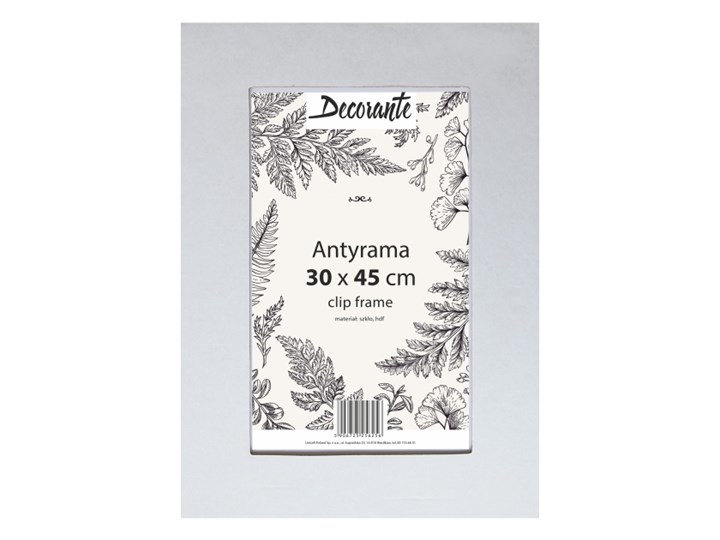 Antyrama szklana 30 x 45 cm