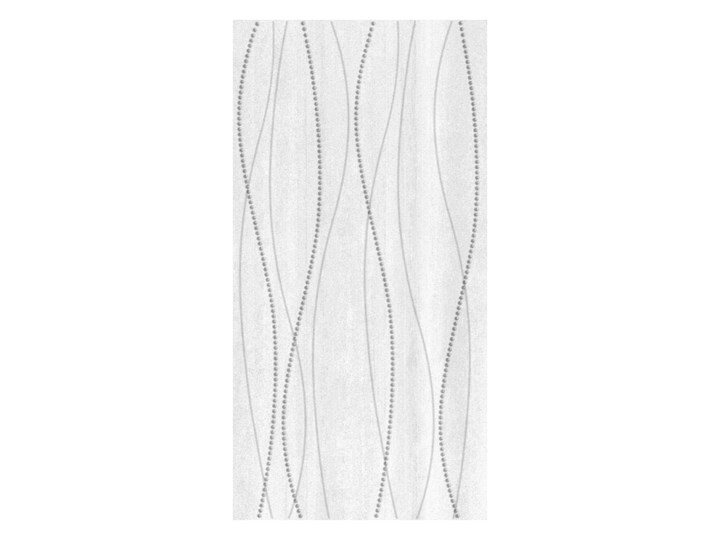 Dekor Tatiana 20 x 40 cm wave inserto 20x40 cm Płytka dekoracyjna Prostokąt Płytki ścienne Kolor Szary Kategoria Płytki