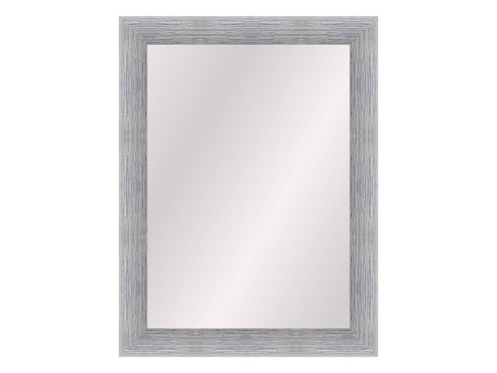 Lustro prostokątne Alessia 50 x 70 cm w ramie srebrne