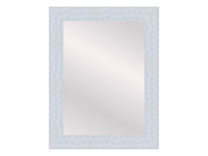 Lustro prostokątne Flow 50 x 70 cm w ramie białe