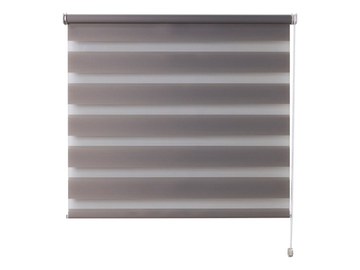 Roleta dzień/noc Colours Elin 76,5 x 180 cm popielata Typ Roleta przeciwsłoneczna Wzór Paski