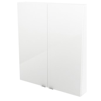 Szafka wisząca GoodHome Imandra 80 x 90 x 15 cm biała