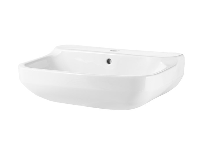 Umywalka ścienna GoodHome Teesta 40 x 56 cm z otworem na armaturę Podwieszane Prostokątne Szerokość 40 cm Kategoria Umywalki