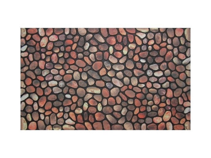 Wycieraczka Colours Kamienie 46 x 76 cm Guma Kategoria Wycieraczki