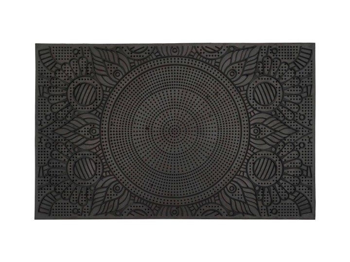 Wycieraczka Porto 36,5 x 58 cm orient Guma Kategoria Wycieraczki Kolor Szary