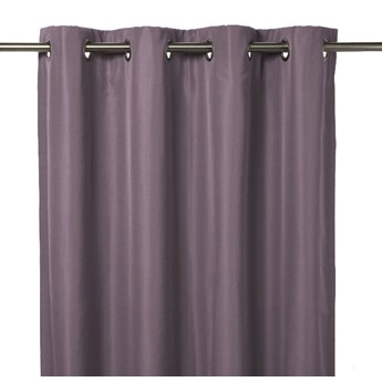 Zasłona zaciemniająca GoodHome Klama 140 x 260 cm fioletowa