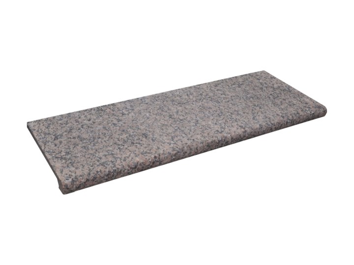 Element granitowy Knap 1200 x 350 x 20 mm z kapinosem czerwony