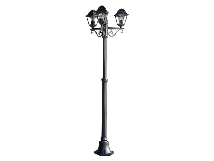 Latarnia Blooma Varennes 3 x 60 W E27 czarna Kolor Czarny Kategoria Lampy ogrodowe