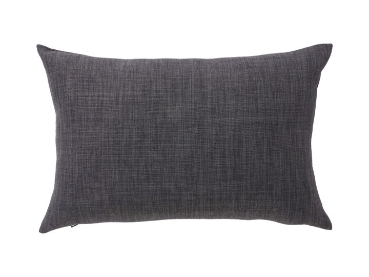 Poduszka GoodHome Novan 40 x 60 cm ciemnoszara