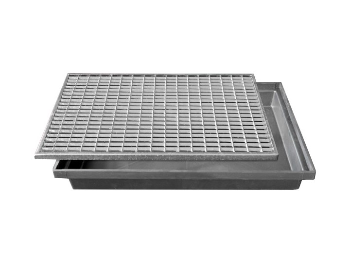 Wycieraczka w skrzynce z tworzywa 400 x 600 mm Tworzywo sztuczne Kategoria Wycieraczki
