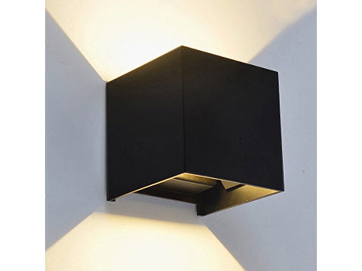 APLED - LED Kinkiet zewnętrzny CUBE 2xLED/3W/230V IP65 Lampa LED Kinkiet ogrodowy Kategoria Lampy ogrodowe