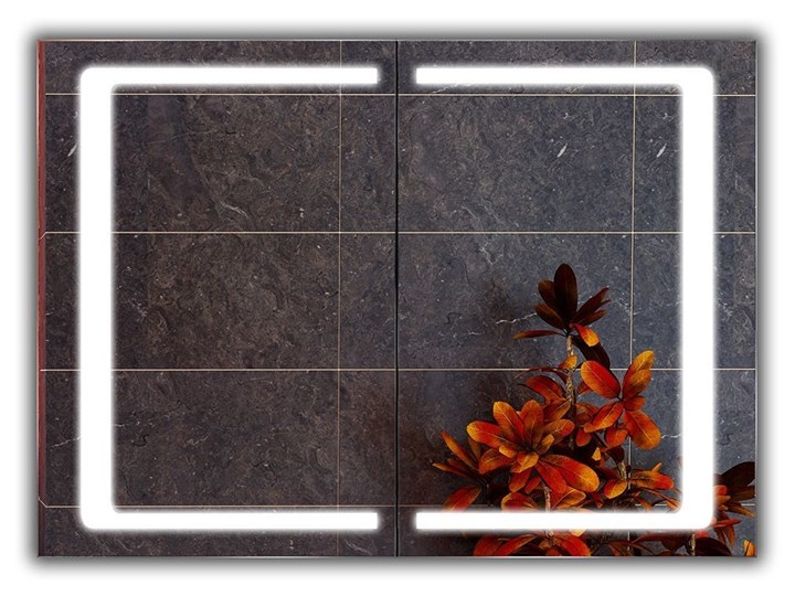 Lustrzana Szafka Andrea Wysokość 70 cm Wiszące Głębokość 60 cm Szerokość 70 cm Wysokość 60 cm Metal Szerokość 60 cm Aluminium Z lustrem Kolor Szary
