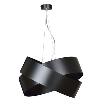 VIENO BLACK 512/1 wisząca lampa sufitowa LOFT regulowana metalowa czarna