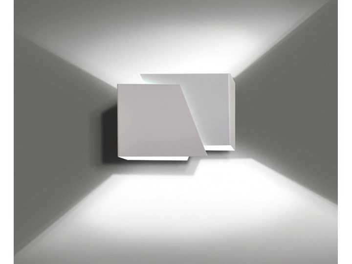 FROST WHITE 940/1 nowoczesny kinkiet ścienny biały LED Metal Kinkiet LED Funkcje Kinkiet LED