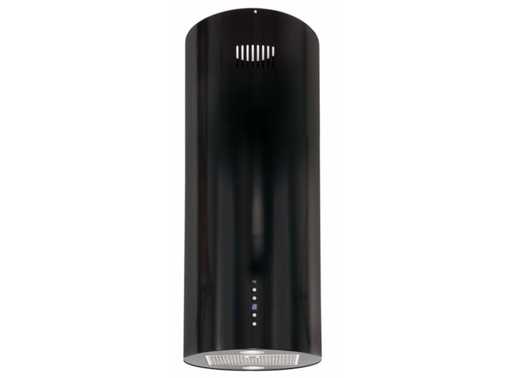 Okap wyspowy Cylindro Black 40 cm Sterowanie Elektroniczne Kolor Czarny