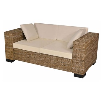 Sofa rattanowa 2-osobowa Carrera 2C