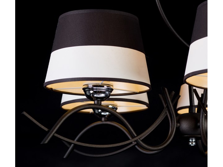 DIVERA 3 885/3 klasyczny żyrandol ciekawy design abażury Lampa LED Lampa z abażurem Metal Ilość źródeł światła 3 źródła