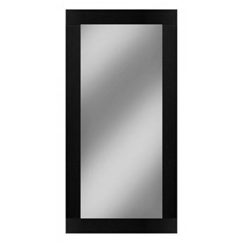 LUSTRO PROSTOKĄTNE ROZMIAR XL Z CZARNĄ RAMĄ LUSTRZANĄ NA ZAMÓWIENIE DOWOLNY WYMIAR ” VENUS BLACK” 170x65cm
