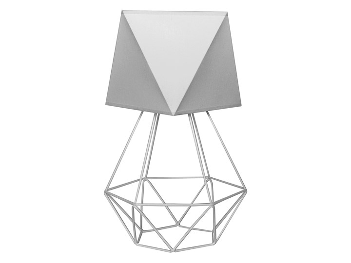 Lampka nocna KARO B-1311/1 GR+ ADAMANT Kategoria Lampy stołowe Lampa nocna Wysokość 40 cm Styl Industrialny