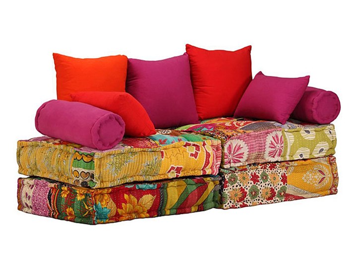 Modułowa sofa patchwork Demri 2D Modułowe Szerokość 70 cm Wielkość Dwuosobowa
