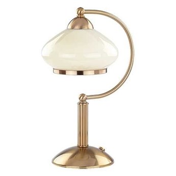 Lampa stołowa ASTORIA patyna/ecru śr. 22cm