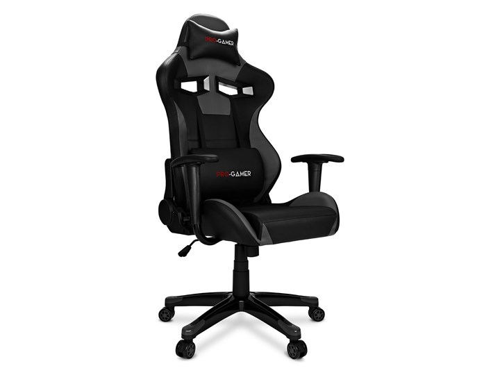 Fotel gamingowy AGURI szary PRO-GAMER dla graczy Fotel biurowy Fotel obrotowy Krzesło biurowe Fotel obrotowy Fotel tradycyjny