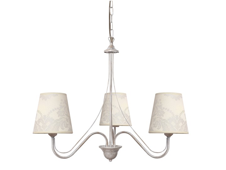 Lampa wisząca z abażurami MALBO II W-2920/3 WT+AB