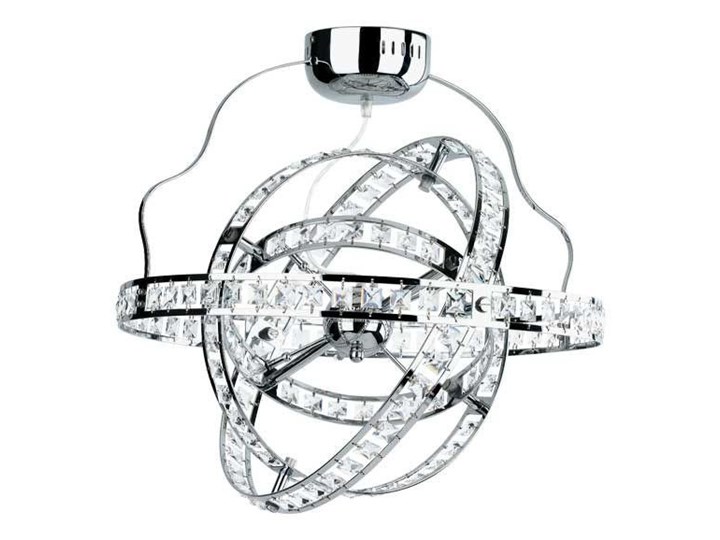 Nowoczesna lampa SATELLITE chrom śr. 55cm