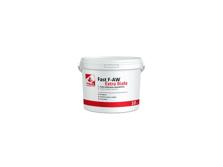 FAST F-AW EXTRA BIAŁA farba dyspersyjna 10L