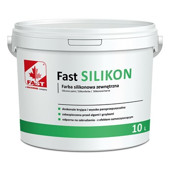 FAST SILIKON farba silikonowa do elewacji 10L