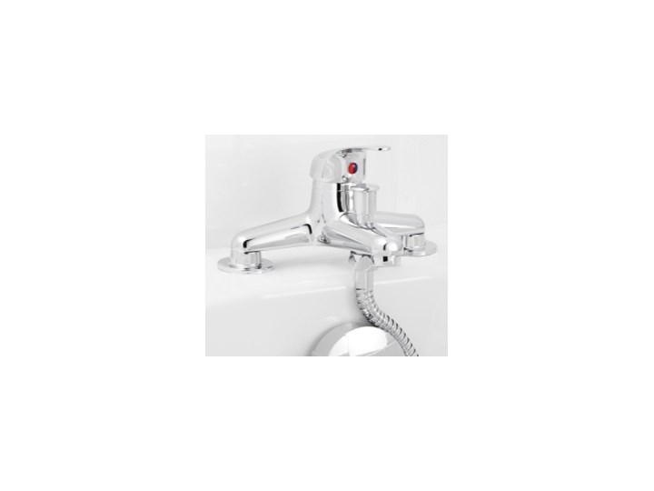 Bateria wannowa GoodHome Findon chrom Bateria umywalkowa Kolor Srebrny Kategoria Baterie łazienkowe