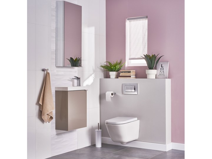 Umywalka konglomeratowa GoodHome Beni 44 cm Prostokątne Kategoria Umywalki