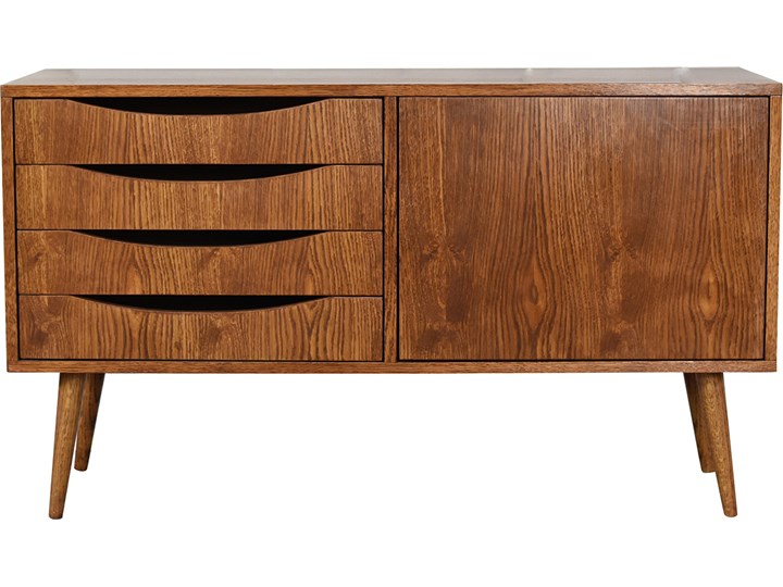 Komoda Classy Brown Mini 120, Pastform Furniture Wysokość 49 cm Wysokość 75 cm Szerokość 120 cm Drewno Z szafkami i szufladami Głębokość 40 cm Kolor Brązowy
