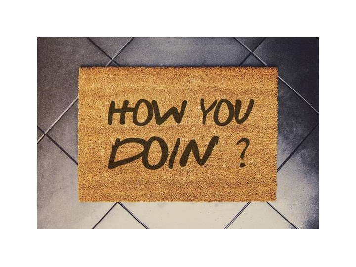 "How You Doin" wycieraczka kokosowa Włókno kokosowe Kategoria Wycieraczki