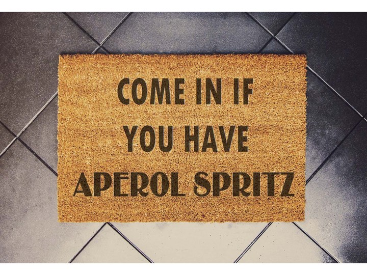APEROL SPRITZ zabawna wycieraczka kokosowa
