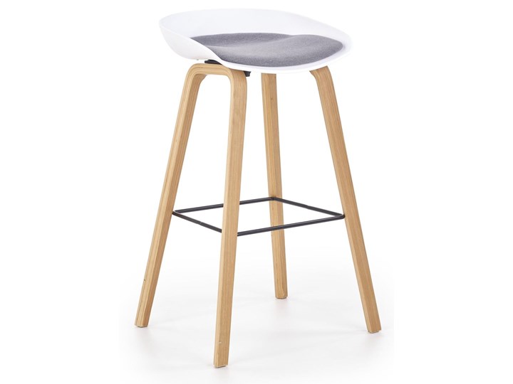 Nowoczesny hoker w stylu skandynawskim H86 Hoker inspirowany Kategoria Krzesła kuchenne Głębokość 42 cm Kolor Beżowy