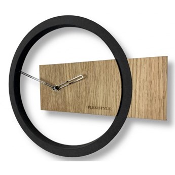 Drewniany zegar ścienny Wood Oak