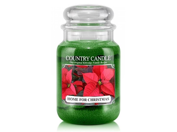 Country Candle - Home For Christmas - Duży słoik (652g) 2 knoty