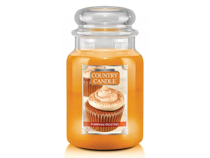 Country Candle - Pumpkin Frosting - Duży słoik (680g) 2 knoty