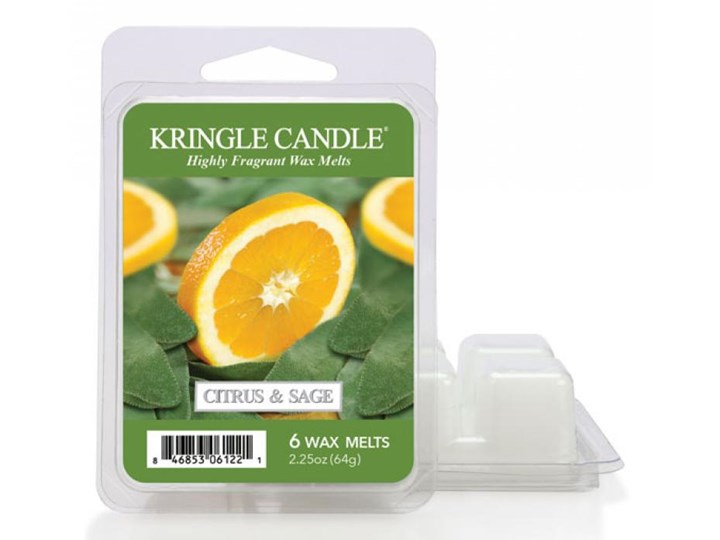 Kringle Candle - Citrus and Sage - Wosk zapachowy "potpourri" (64g)