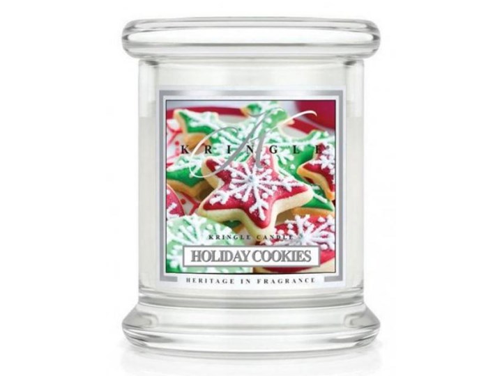 Kringle Candle - Holiday Cookies - mini, klasyczny słoik (128g)