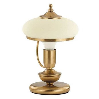Lampa stołowa PRESTIGE patyna/ecru śr. 24cm