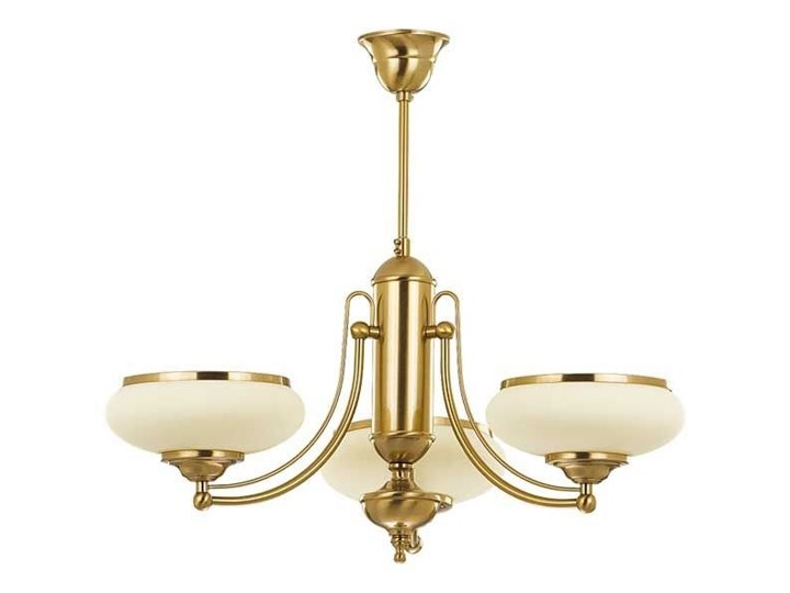 Lampa sufitowa żyrandol klasyczny PRESTIGE patyna/ecru śr. 64cm