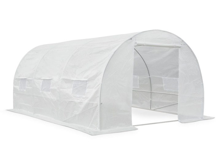 OUTLET - Tunel foliowy do uprawy roślin 3x4,5m biały Garden Point - Transport GRATIS!