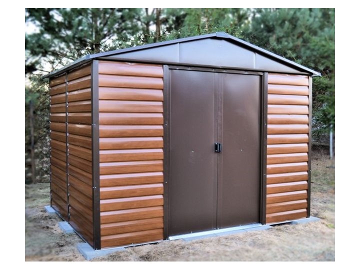 OUTLET - Domek blaszany Yardmaster Brown 3030 x 2370