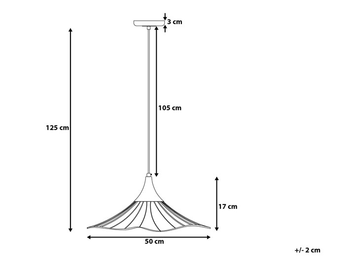 Lampa sufitowa wisząca czarna metalowy klosz industrialny design sypialnia kuchnia Lampa z kloszem Lampa druciana Kolor Czarny