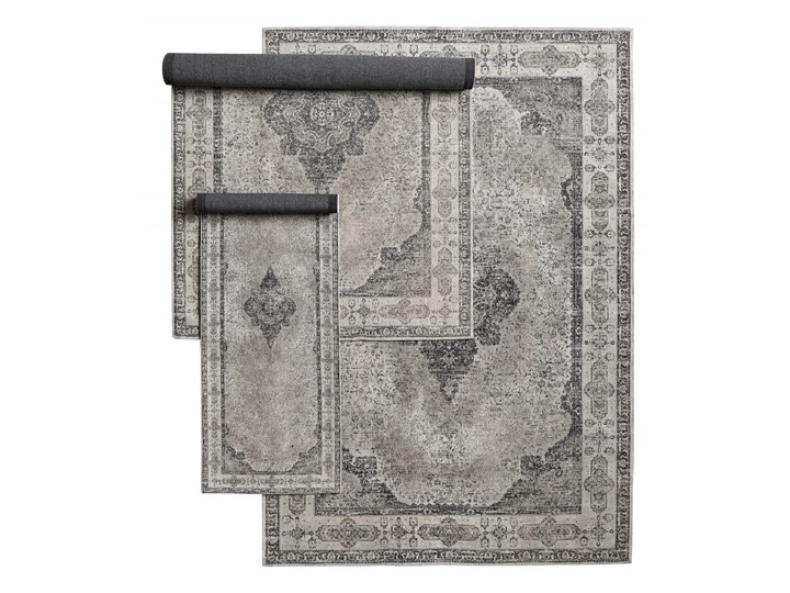 DYWAN VENUS WEŁNIANY DUSTY GREY NORDAL 200 cm x 70 cm Bawełna Wzór Orientalny 70x200 cm Prostokątny Wełna Dywany Dywaniki 95x200 cm Kolor Szary